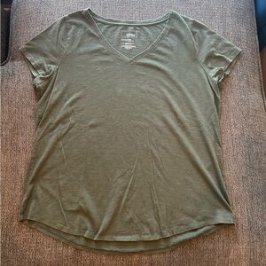 Green Sonoma V-Neck Shirt